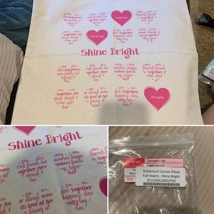 Thirty-One Statement Canvas Pillow